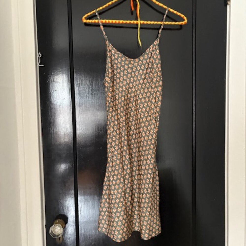 Erica Tanov Printed Slip Dress